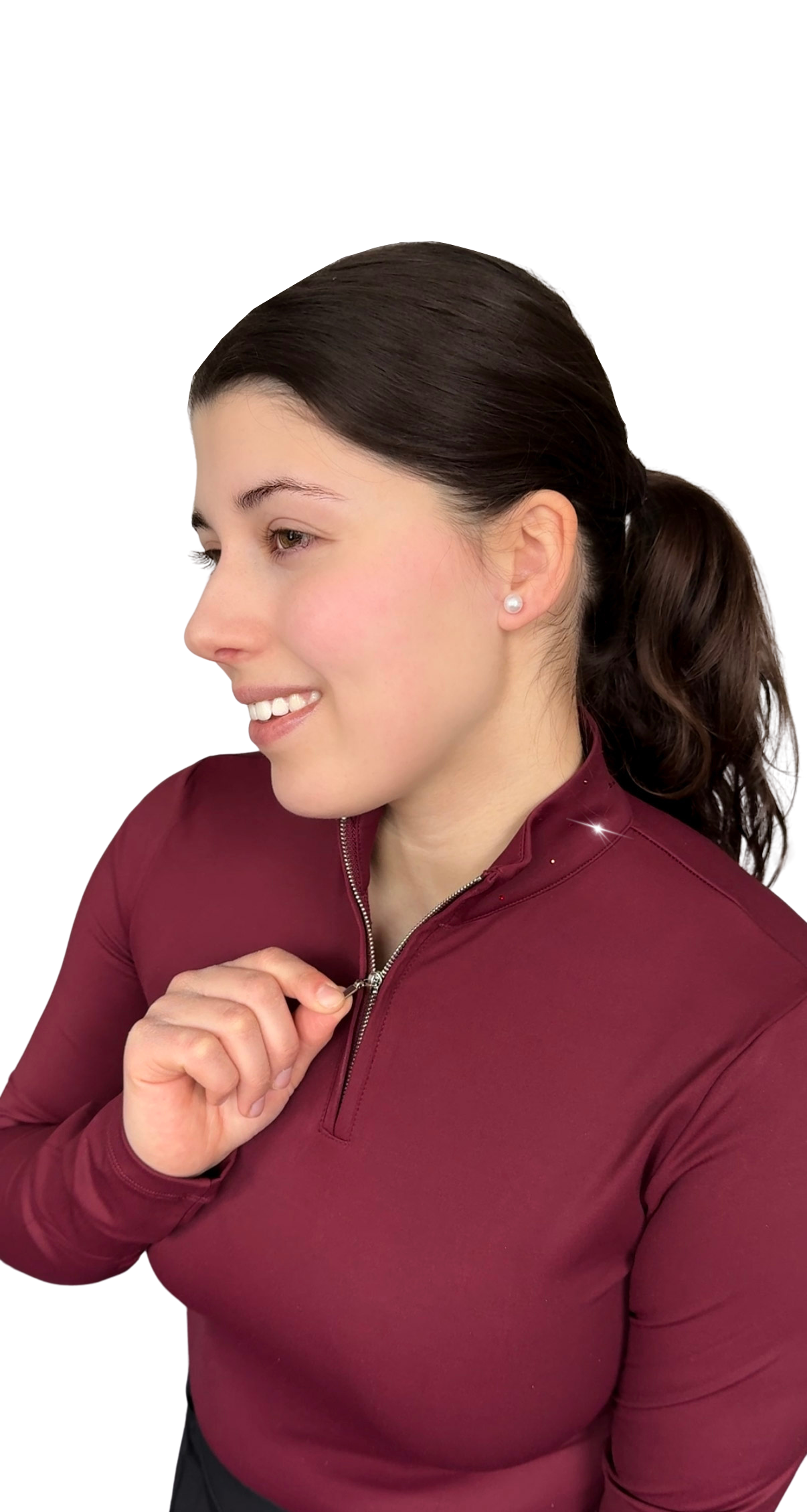 Andromeda Riding Top - Ruby Tint