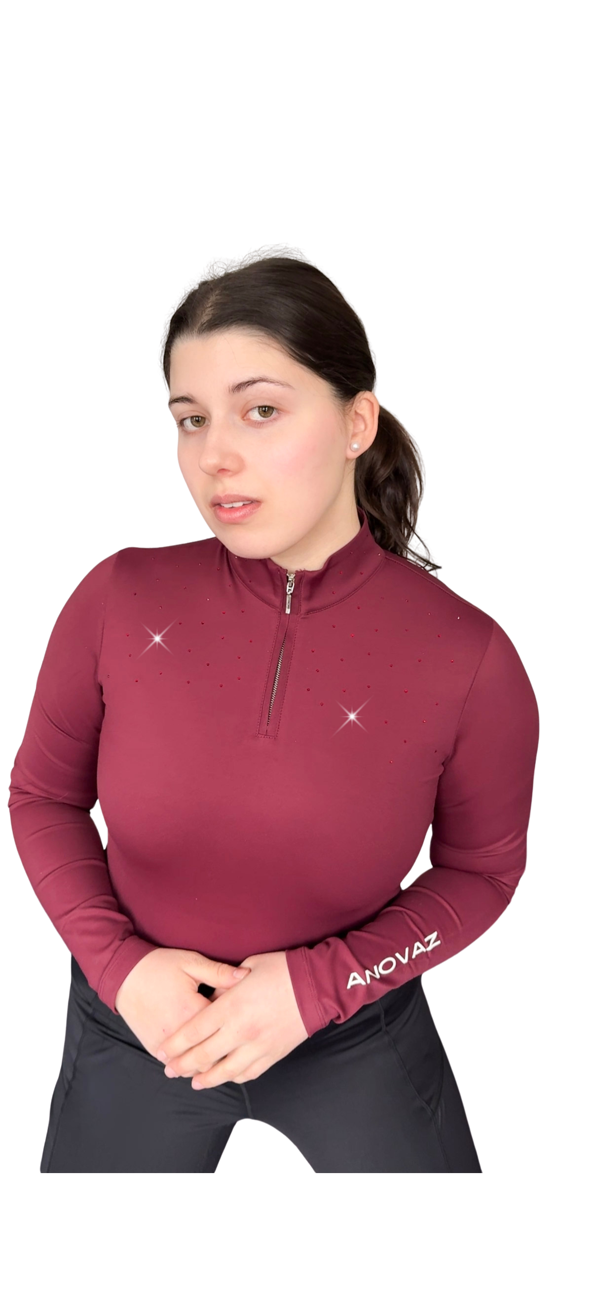 "Eclipse" Riding Top - Ruby Tint