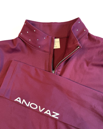 "Andromeda" Riding Top - Red