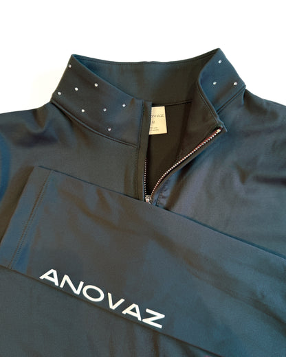 "Andromeda" Riding Top - Black