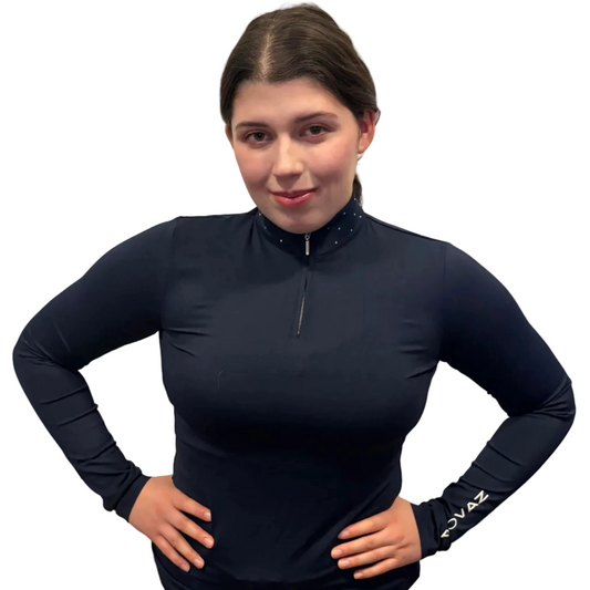 "Andromeda" Riding Top - Onyx