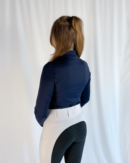 "Constellation" Riding Top - Blue