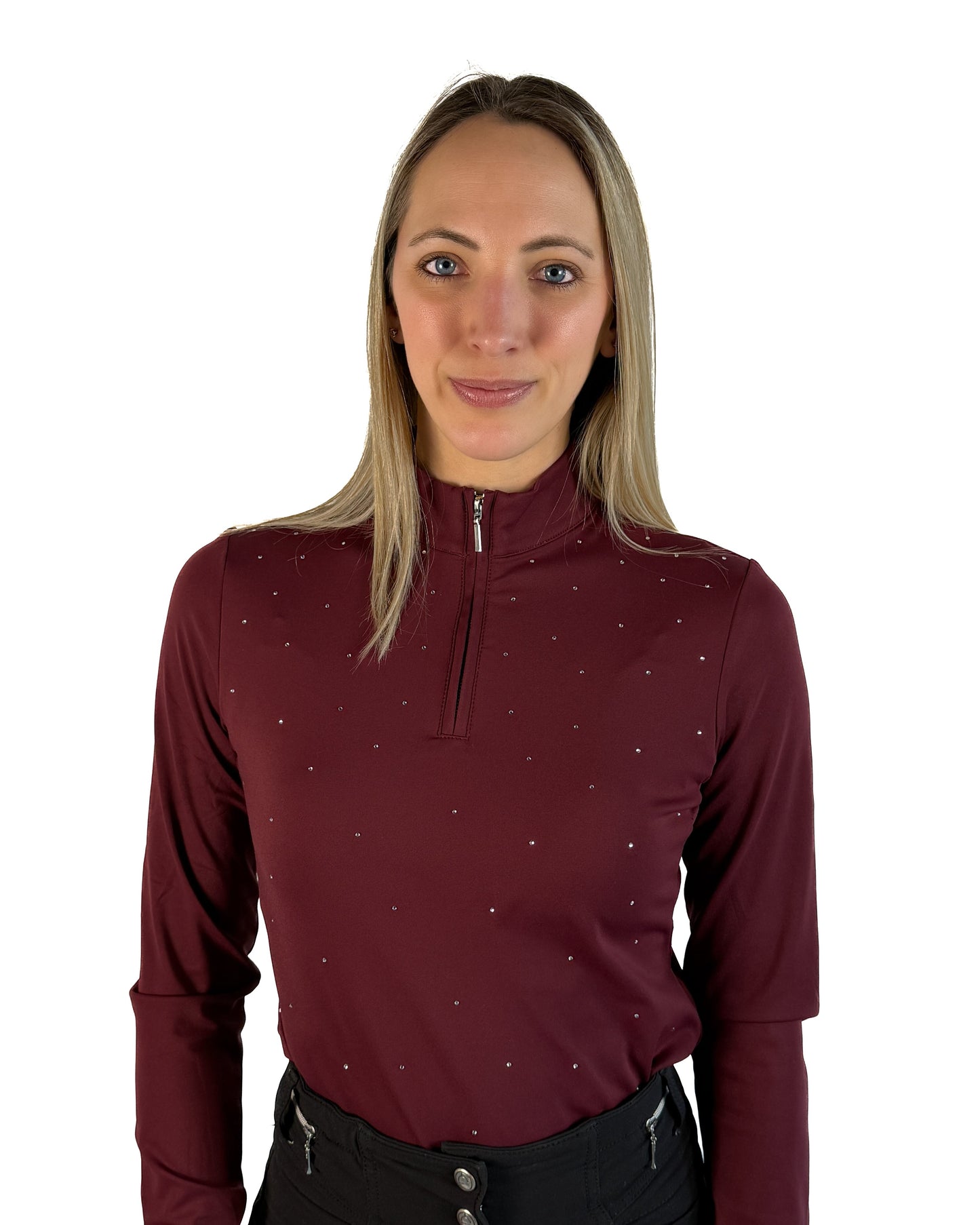 "Constellation" Riding Top - Red