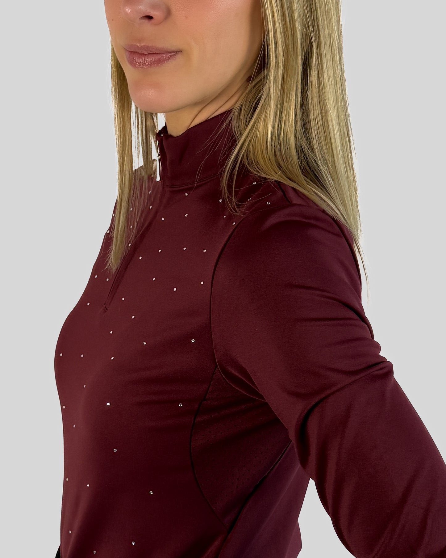"Constellation" Riding Top - Red