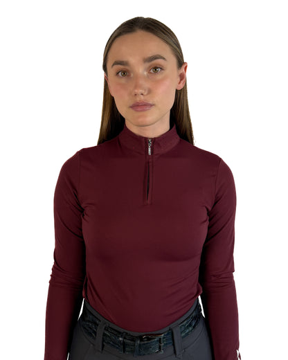"Andromeda" Riding Top - Red Tint