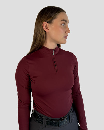 "Andromeda" Riding Top - Red Tint