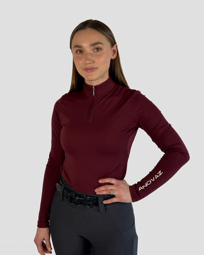 "Andromeda" Riding Top - Red Tint