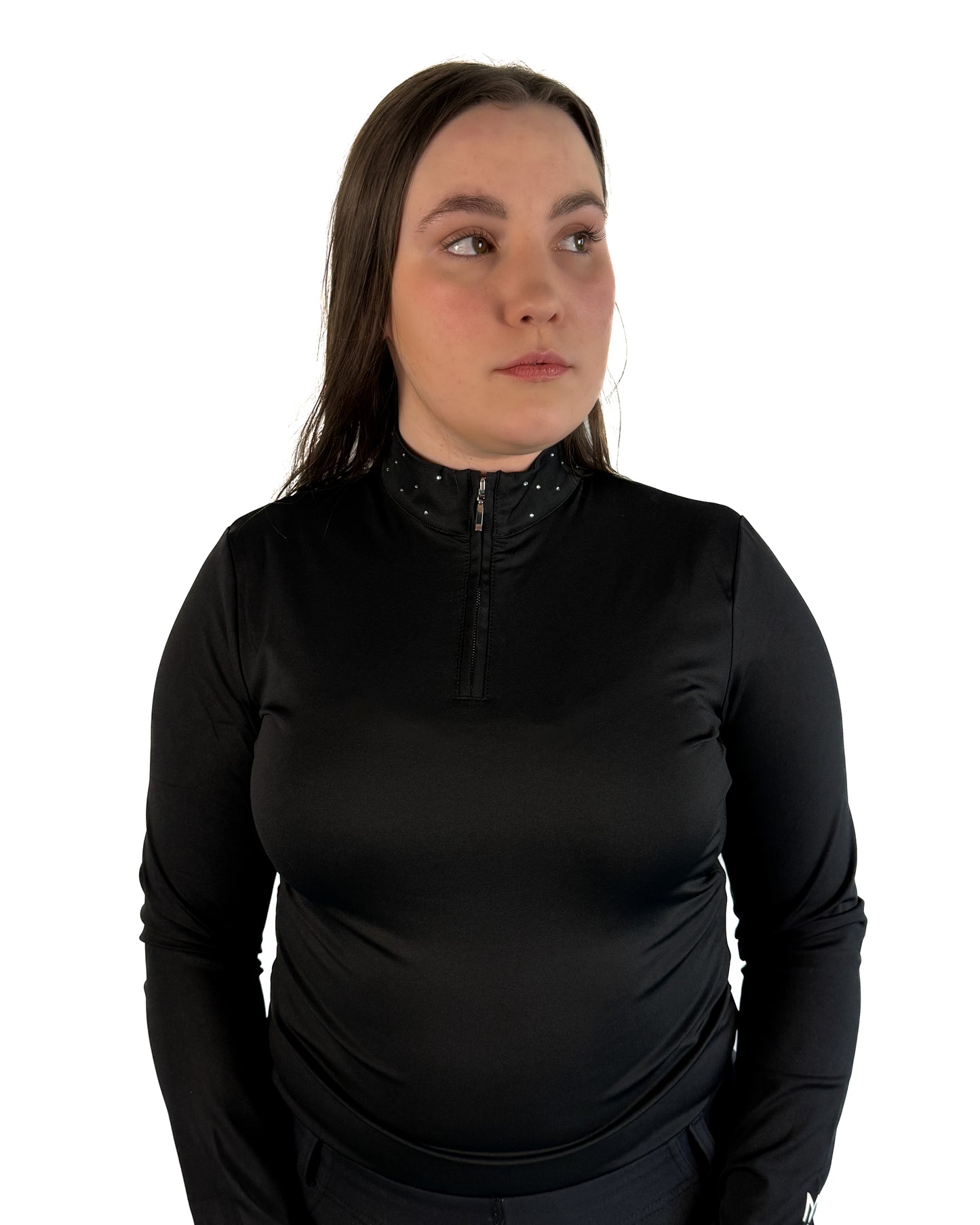 "Andromeda" Riding Top - Black