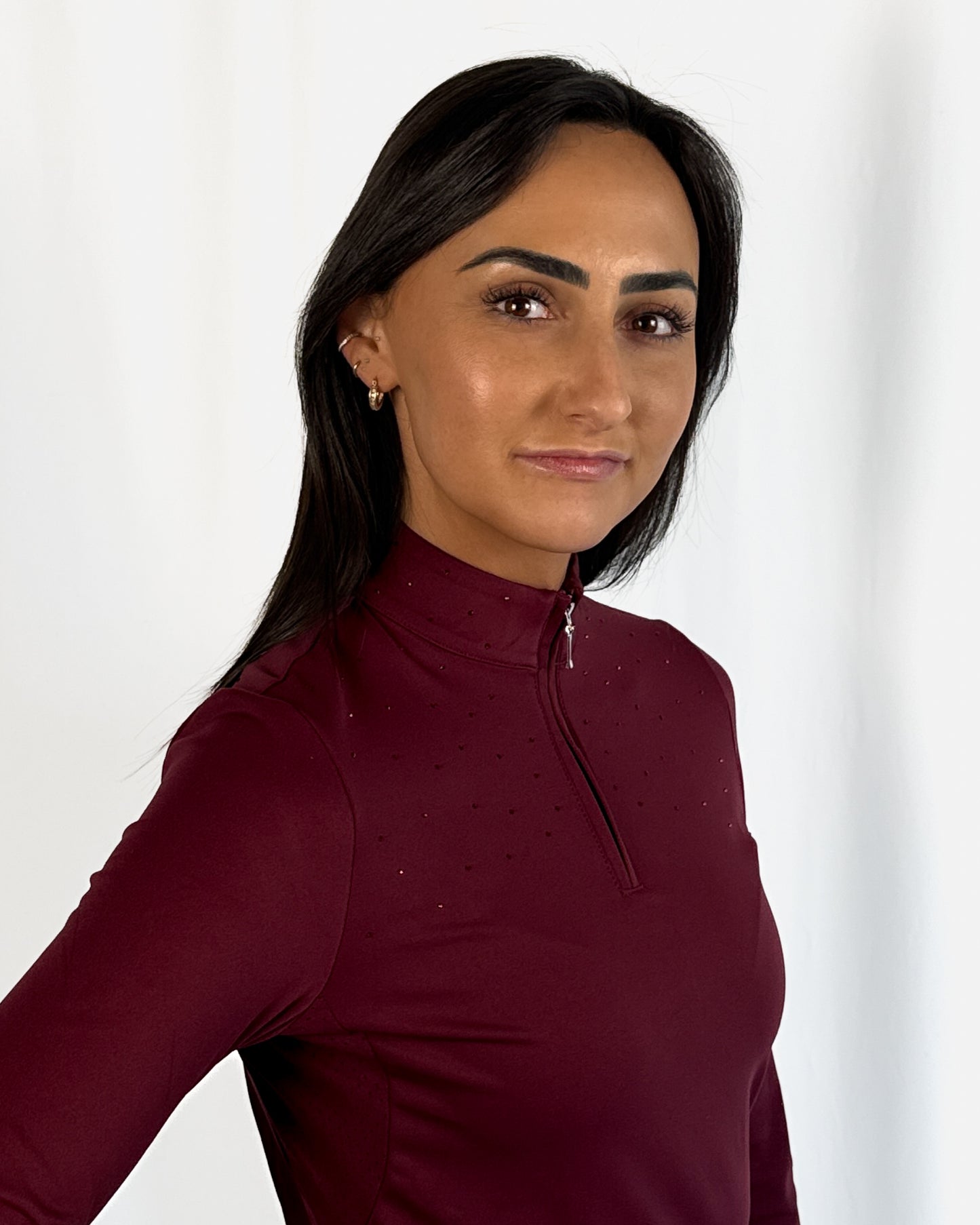 "Eclipse" Riding Top - Ruby Tint