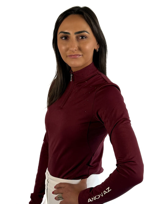 "Eclipse" Riding Top - Ruby Tint