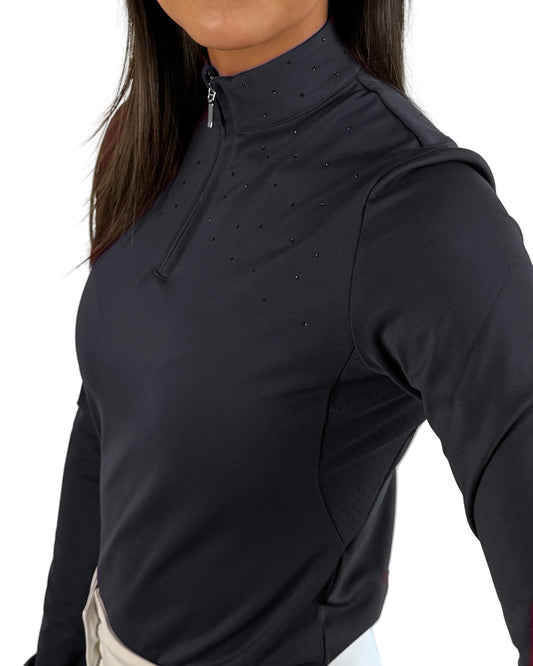 "Eclipse" Riding Top - Black Tint
