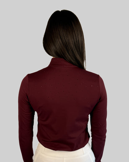 "Eclipse" Riding Top - Red Tint