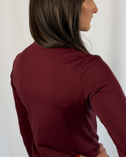 "Eclipse" Riding Top - Red Tint