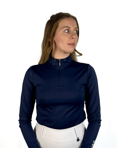 "Andromeda" Riding Top - Blue
