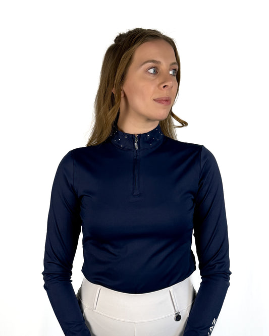 "Andromeda" Riding Top - Blue