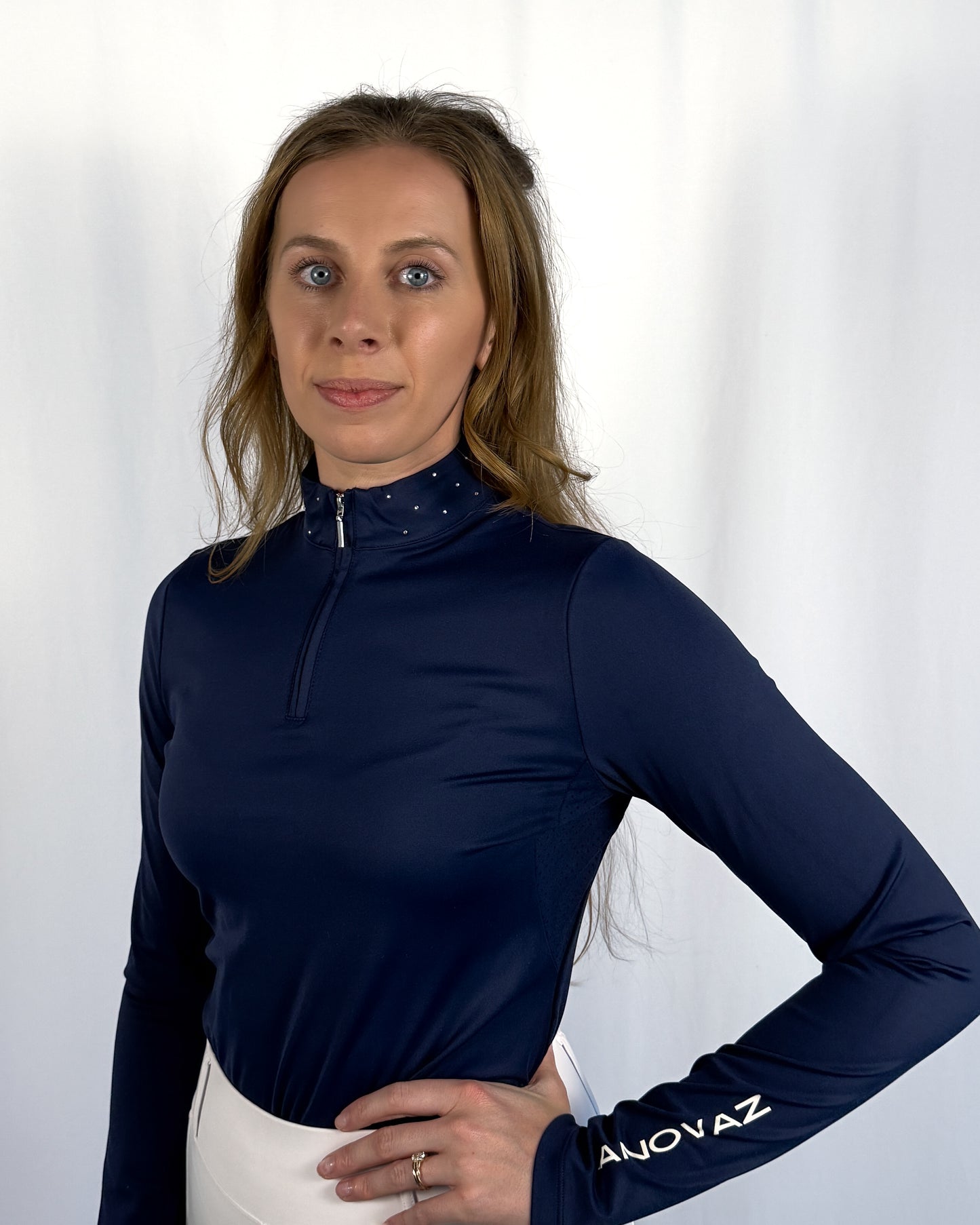 "Andromeda" Riding Top - Blue