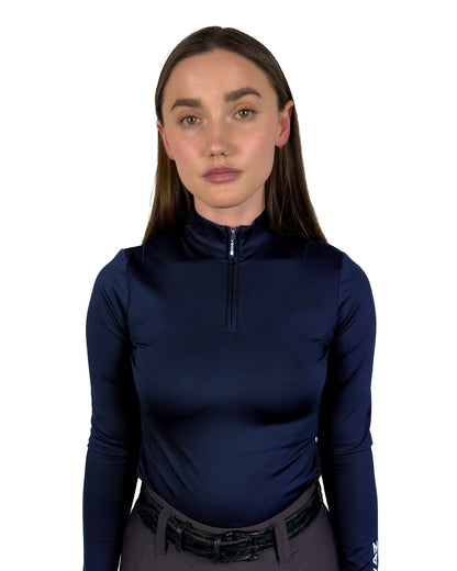 "Andromeda" Riding Top - Blue Tint