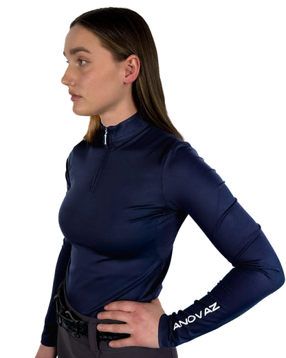 "Andromeda" Riding Top - Blue Tint