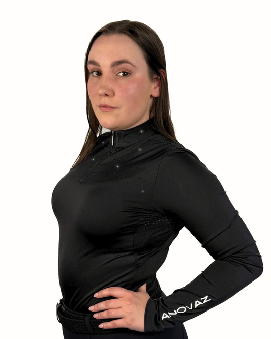 "Eclipse" Riding Top - Black Tint