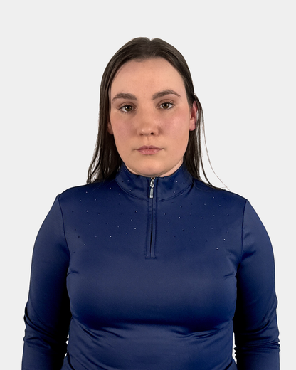 "Eclipse" Riding Top - Blue Tint